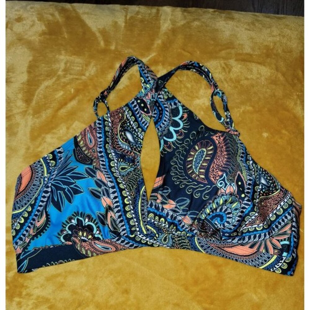Cleanwater Swim bikini top, sz20